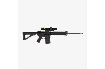 Image of Magpul Industries MOE Fixed Carbine Mil-Spec Stock, AR-10/AR-15/SR-25, 8.8 in, Black, MAG480-BLK