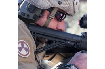 Image of Magpul Industries MOE Fixed Carbine Mil-Spec Stock, AR-10/AR-15/SR-25, 8.8 in, Black, MAG480-BLK