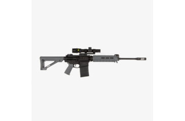 Image of Magpul Industries MOE Fixed Carbine Mil-Spec Stock, AR-10/AR-15/SR-25, 8.8 in, Grey, MAG480-GRY