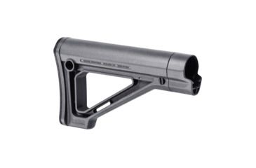 Image of Magpul Industries MOE Fixed Carbine Stock - Commercial-Spec, Gray, MAG481-GRY
