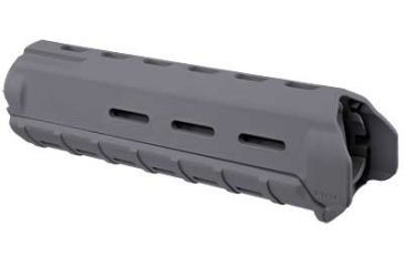 Image of Magpul Industries MOE Handguard, Mid Length, Fits AR Rifles, Grey MPIMAG418GRY