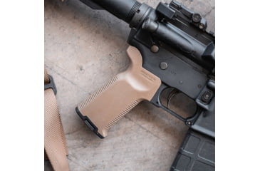 Image of Magpul Industries MOE-K2+ Grip, Fits AR Rifles, Flat Dark Earth, MAG532FDE