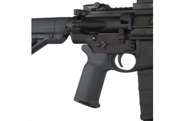 Image of Magpul Industries MOE-K2+ Grip, Fits AR Rifles, Grey, MAG532GRY