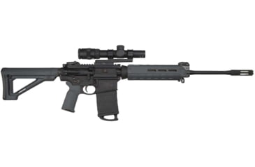 Image of Magpul Industries MOE-K2+ Grip, Fits AR Rifles, Grey, MAG532GRY