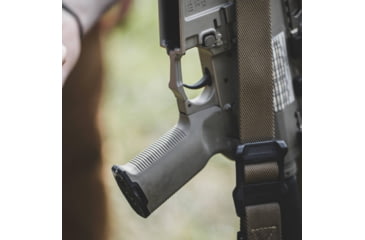 Image of Magpul Industries MOE-K2+ Grip, Fits AR Rifles, Grey, MAG532GRY