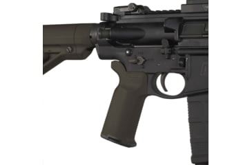 Image of Magpul Industries MOE-K2+ Grip, Fits AR Rifles, Olive Drab, MAG532ODG