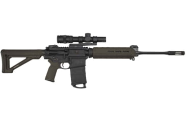 Image of Magpul Industries MOE-K2+ Grip, Fits AR Rifles, Olive Drab, MAG532ODG