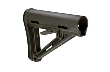 Image of Magpul Industries MOE Rifle Stock, Fits AR-15/M-16, Mil-Spec, OD Green MPIMAG400OD