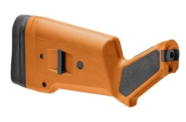 Image of Magpul Industries SGA Shotgun Stock for Mossberg 500/590/590A1, Orange, MAG490ORG
