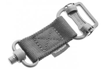 Image of Magpul Industries MS1 MS4 Single Point Dual QD Adapter, Stealth Gray MPIMAG519-GRY