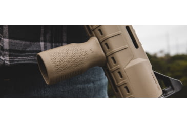 Image of Magpul Industries MVG- MOE Vertical Grip, Fits M-LOK Hand Guard, Flat Dark Earth, MAG597FDE