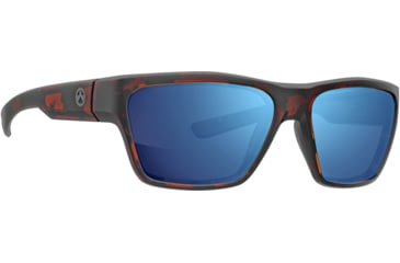 Image of Magpul Industries Pivot Shooting Glasses, Tortoise Frame, Bronze Lens/Blue Mirror, MAG1128-1-204-2020