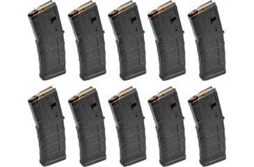 Image of Magpul Industries PMAG 10/30 AR/M4 GEN M3 Rifle Magazine, 10 Round, 5.56x45, Black, 10-pack