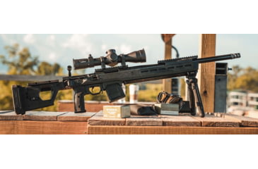 Image of Magpul Industries PMAG 5.56x45mm AC AICS Short Action Rifle Magazine, 10 Rounds, Black, MAG1100-BLK