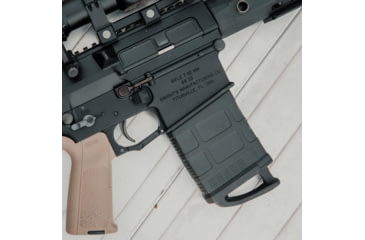 Image of Magpul Industries PMAG 20 LR/SR Gen M3, .308 Winchester, 20 Round Rifle Magazine, Black, 1 Pack, NSN MAG291-BLK 1005-01-644-0795, MAG291-BLK-20RD