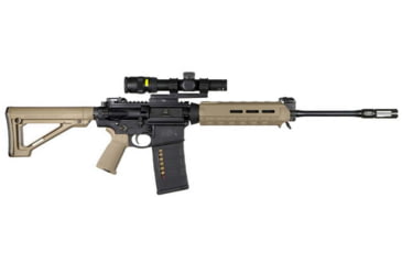 Image of Magpul Industries PMAG 25 M118 LR/SR Gen M3 Window, AR0308, .308 Win, 25 Round Rifle Magazine, Black, 1 Pack, NSN MAG577-BLK 1005-01-657-1693, MAG577-BLK-25RD