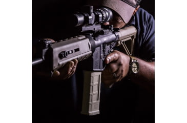 Image of Magpul Industries PMAG GEN M3 AR-10/M110/SR25 Detachable Rifle Magazine w/Capacity Window, .308 Win/7.62x51mm NATO, 25 Round, Black, 1 Pack, Polymer, MAG577BLK-25RD