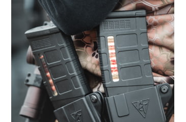 Image of Magpul Industries PMAG 25 M118 LR/SR Gen M3 Window, AR0308, .308 Win, 25 Round Rifle Magazine, Black, 1 Pack, NSN MAG577-BLK 1005-01-657-1693, MAG577-BLK-25RD