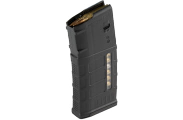 Image of Magpul Industries PMAG 25 M118 LR/SR Gen M3 Window, AR0308, .308 Win, 25 Round Rifle Magazine, Black, 1 Pack, NSN MAG577-BLK 1005-01-657-1693, MAG577-BLK-25RD