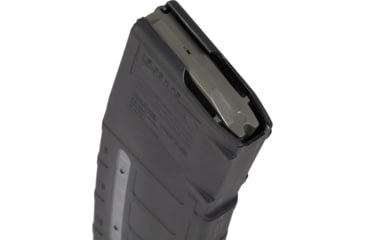Image of Magpul Industries PMAG 30 Gen M2 MOE Window, AR-15/M4, 5.56x45, 30 Round Rifle Magazine, Black, 1 Pack, NSN MAG570-BLK 1005-01-576-5164, MAG570-BLK-30RD