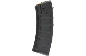 Image of Magpul Industries PMAG 30 MOE, AK-47, 5.45x39mm, 30 Round Rifle Magazine, Black, 1 Pack, MAG673-BLK-30RD