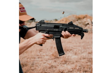 Image of Magpul Industries PMAG 35 EV9 CZ Scorpion EVO 3/3 Plus, 9mm, 35 Round Magazine, Black, 1 Pack, MAG1013-BLK-35RD