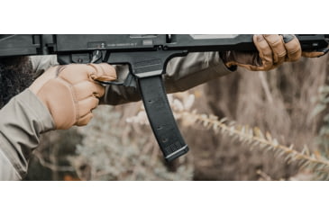 Image of Magpul Industries PMAG CZ Scorpion EVO 3 S1 Rifle Magazine, 9mm Luger, 35 Round, Black, 1 Pack, Polymer, MGMPI1013BLK-35RD