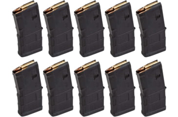 Image of Magpul Industries PMAG GEN M3 AR-15/M16/M4 Rifle Magazine, .223 Rem/5.56x45mm NATO, 20 Round, Black, 10 Pack