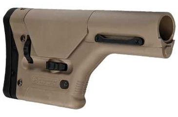 Image of Magpul Industries Precision Rifle/Sniper Stock, Fits AR-10, Fully Adjustable, Flat Dark Earth MPIMAG308FDE