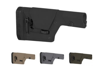 Image of Magpul Industries PRS GEN3 Precision-Adjustable Stock for AR15/M16 and AR10/SR25 platforms, Black, Flat Dark Earth, Gray, OD Green