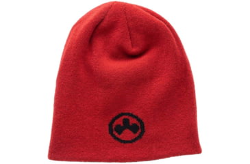 Image of Magpul Industries Reversible Icon Beanie, Black/Red, One Size, MAG1299-003