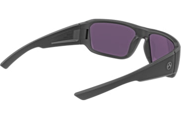 Image of Magpul Industries Rift Shooting Glasses, Black Frame, Violet Lens/Green Mirror, MAG1126-1-001-4050