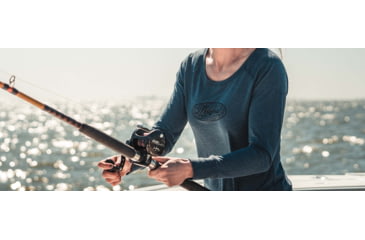 Image of Magpul Industries Rodeo Long Sleeve T-Shirt - Womens, Navy, Large, MAG1230-411-L