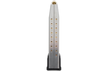 Image of Magpul Industries SIG P320 9mm 21 Rounds Stainless Steel/Polymer Pistol Magazine, Silver/Black, MAG1465-SST