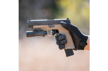 Image of Magpul Industries SIG P320 9mm 21 Rounds Stainless Steel/Polymer Pistol Magazine, Silver/Black, MAG1465-SST