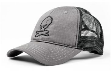 Image of Magpul Industries Skull Ripstop Trucker Cap, Charcoal MPIMAG911-CHL