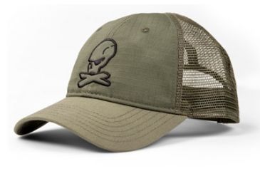Image of Magpul Industries Skull Ripstop Trucker Cap, Olive Drab MPIMAG911-ODG
