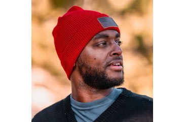 Image of Magpul Industries Standard Watch Cap, Red, One Size, MAG1298-610