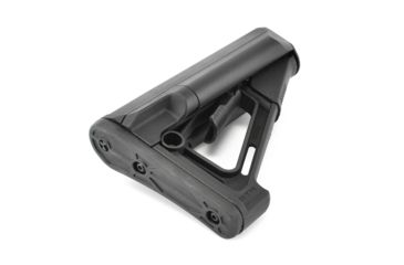 Image of Magpul Industries STR Rifle Stock w/Storage, Fits AR-15/M4, Mil-Spec, Black MAG470BLK