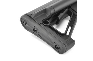 Image of Magpul Industries STR Rifle Stock w/Storage, Fits AR-15/M4, Mil-Spec, Black MAG470BLK
