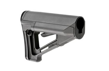 Image of Magpul Industries STR Rifle Stock w/Storage, Fits AR-15/M4, Mil-Spec, Gray MPIMAG470GRY