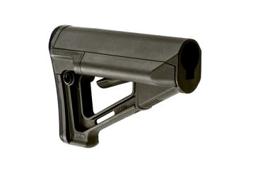 Image of Magpul Industries STR Rifle Stock w/Storage, Fits AR-15/M4, Mil-Spec, OD Green MPIMAG470OD