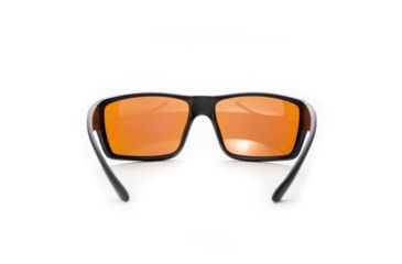 Image of Magpul Industries Summit Sunglasses w/Polycarbonate Lens, Matte Black Frame, Rose Lens w/ Blue Lens Mirror,  250-028-021