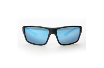 Image of Magpul Industries Summit Sunglasses w/Polycarbonate Lens, Matte Black Frame, Bronze Lens w/ Blue Lens Mirror 250-028-022