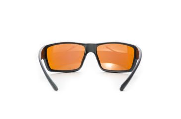 Image of Magpul Industries Summit Sunglasses w/Polycarbonate Lens, Matte Gray Frame, Rose Lens w/ Blue Lens Mirror, P 250-028-025
