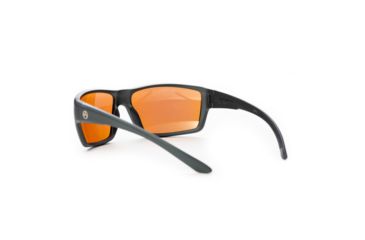 Image of Magpul Industries Summit Sunglasses w/Polycarbonate Lens, Matte Gray Frame, Rose Lens w/ Blue Lens Mirror, P 250-028-025