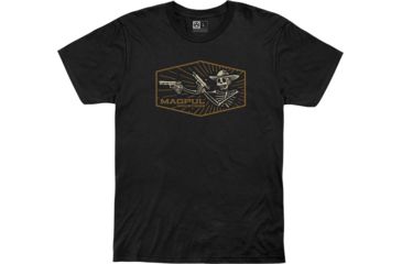 Image of Magpul Industries Tejas Cotton T-Shirt, Black, Small, MAG1120-001-S