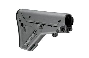 Image of Magpul Industries UBR Collapsible Rifle Stock, Fits AR-15/M-16, Gray MPIMAG330GRY