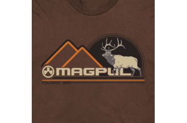 Image of Magpul Industries Wapiti Short Sleeve Shirt - Mens, Brown Heather, Small, MAG1234-203-S