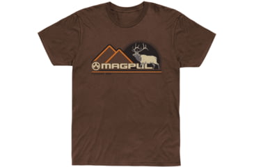 Image of Magpul Industries Wapiti Short Sleeve Shirt - Mens, Brown Heather, Small, MAG1234-203-S